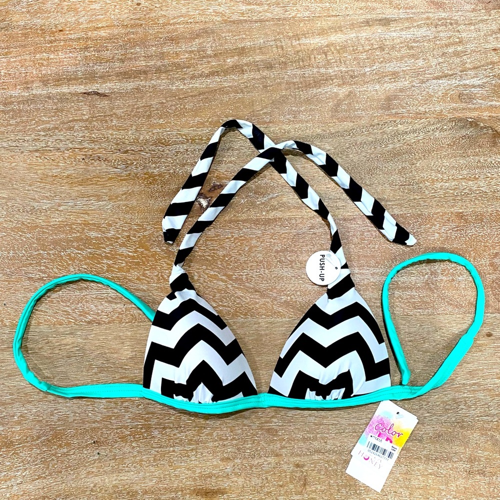 Hula Honey Push-Up Triangle Bikini Top